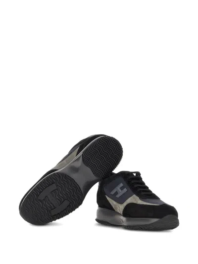 Hogan Interactive Sneakers With Suede And Smooth Leather