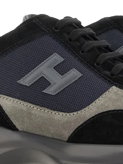 Hogan Interactive Sneakers With Suede And Smooth Leather