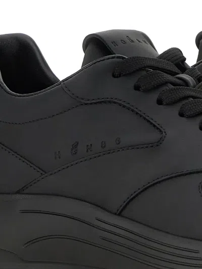 Hogan Sneakers Blacks And Greys In Black