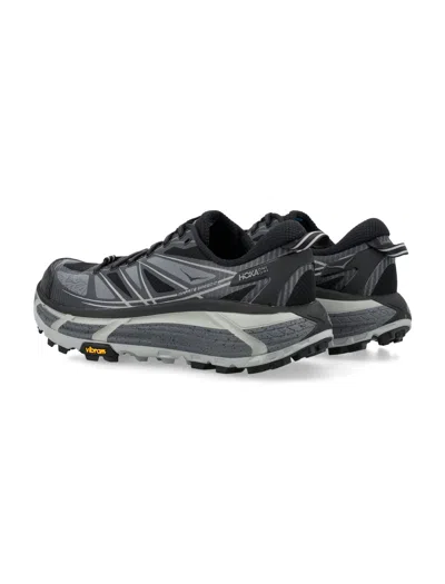 Hoka Mafate Speed 2 Black/grey Trainer In Black