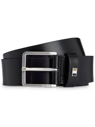Hugo Boss Boss Ther Flag E Sz35 Belt In Black