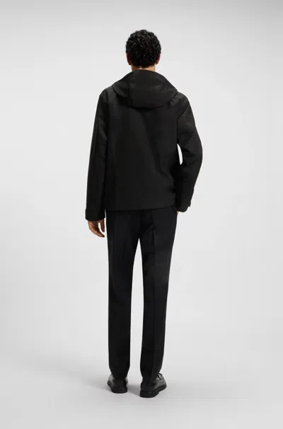 Hugo Boss Gore-tex Waterproof Windbreaker Jacket With Inner Zipped Pocket