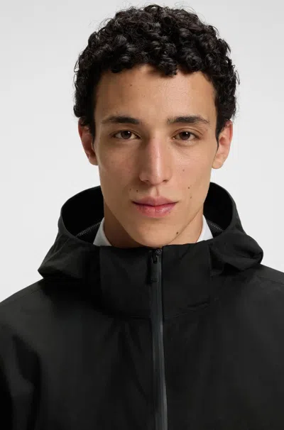 Hugo Boss Gore-tex Waterproof Windbreaker Jacket With Inner Zipped Pocket
