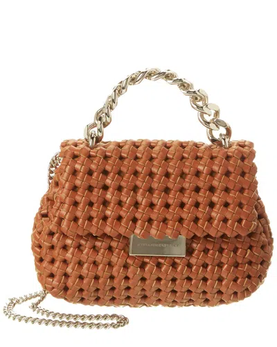 Stella Mccartney Becks Weaved Mini Shoulder Bag