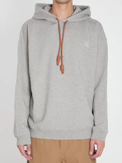 Loewe Hoodie Anagram In Gray