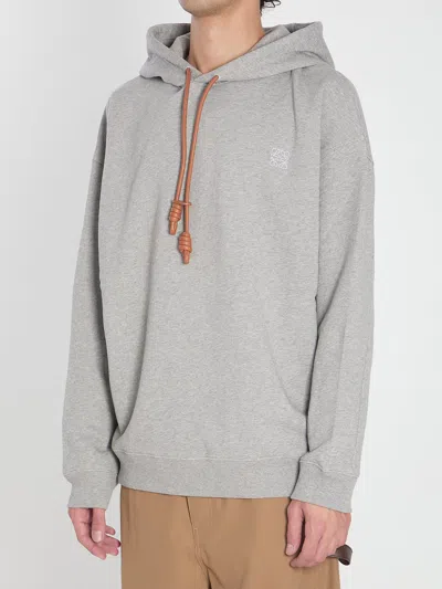 Loewe Hoodie Anagram In Gray