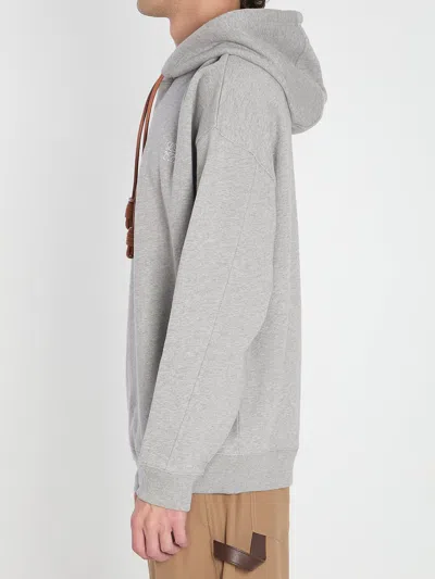 Loewe Hoodie Anagram In Gray