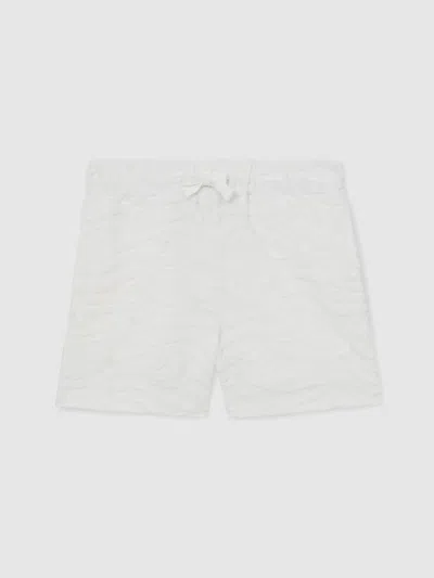 Reiss White Shorts In White