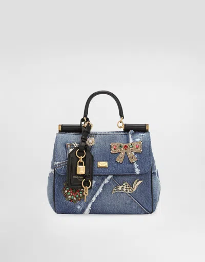 Dolce & Gabbana My Sicily Denim Handbag
