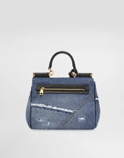 Dolce & Gabbana My Sicily Denim Handbag