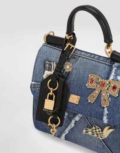 Dolce & Gabbana My Sicily Denim Handbag