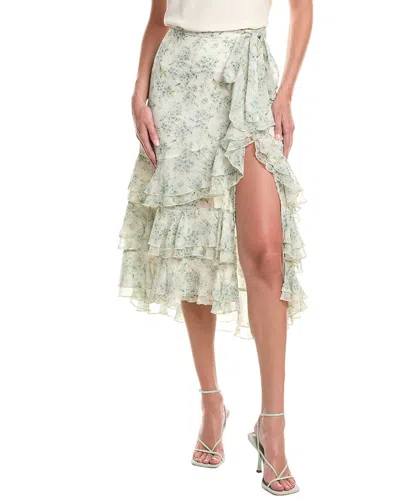 En Saison Marlene Maxi Skirt In Green