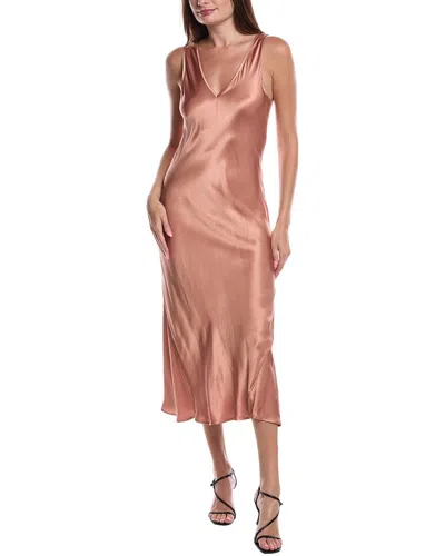 Nation Ltd Jhene V-neck Slip Dress In Pink