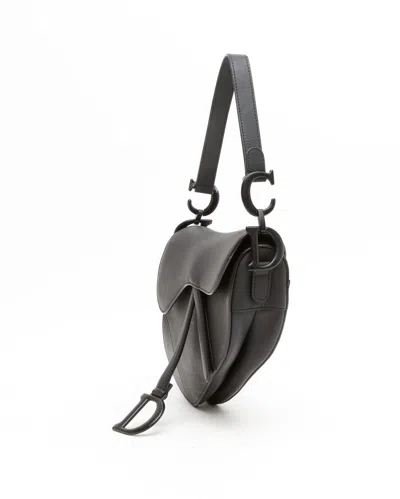 Dior Christian  Matte Saddle Bag