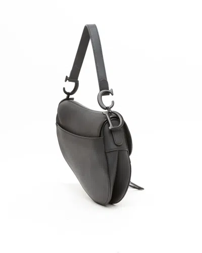Dior Christian  Matte Saddle Bag