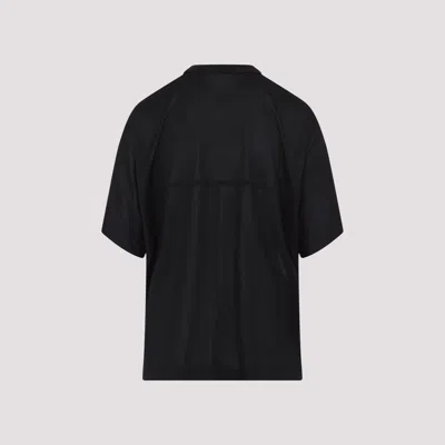 Carven Silk T-shirt With High Neckline