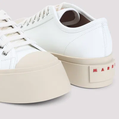 Marni Leather Low-top Platform Sneakers