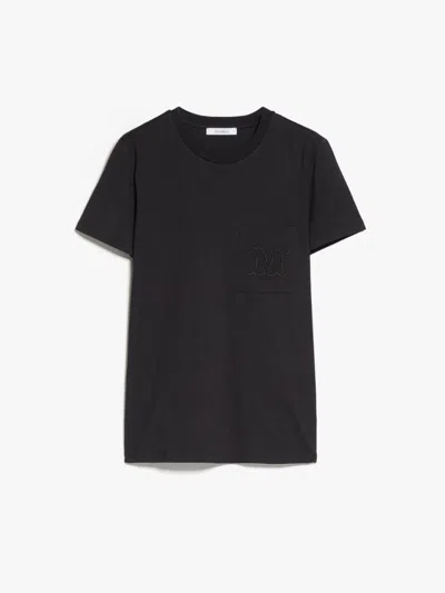 Max Mara Papaia Logo Cotton T-shirt