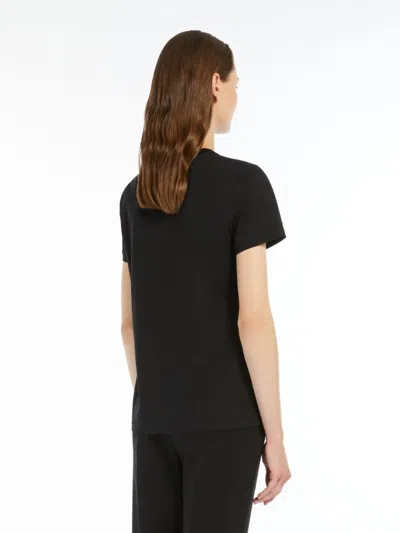 Max Mara Papaia Logo Cotton T-shirt