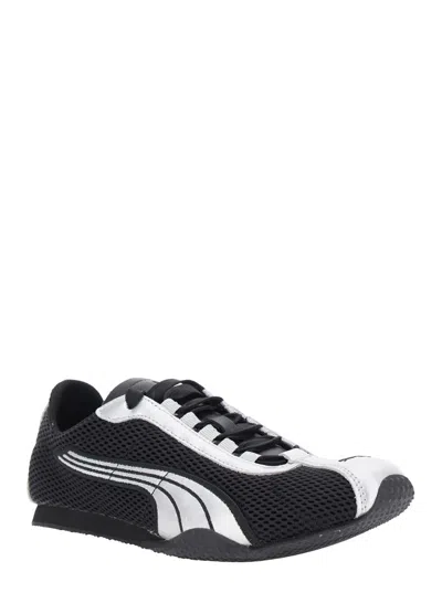 Puma H-street Og Sneakers In Black Leather And Fabric In Black