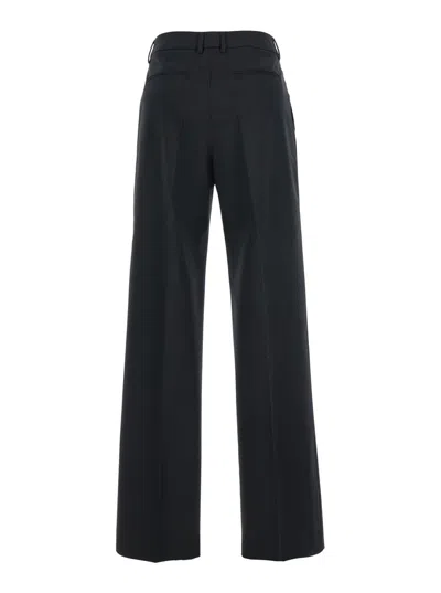 Pt Torino Lola Fine Cavallery Stretch Twill In Black
