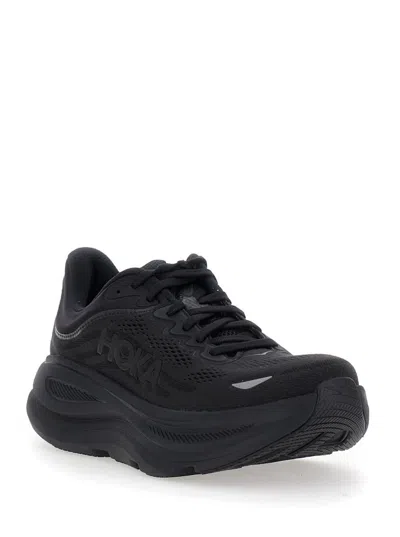 Hoka Bondi 9 Uomo In Black