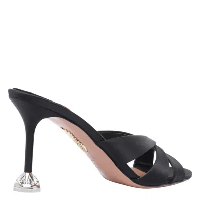 Aquazzura Kiss Me Quick Crystal Pump Sandals
