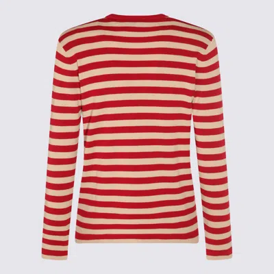 Valentino Sweaters Butter-red In Red