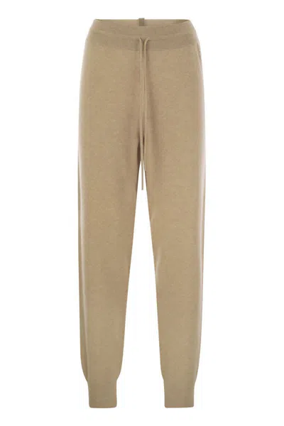 Fabiana Filippi Platinum Jogging Trousers In Neutral