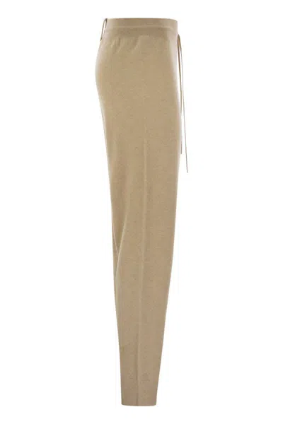 Fabiana Filippi Platinum Jogging Trousers In Neutral