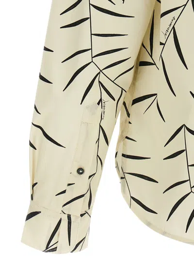 Jacquemus 'simon Leaf Print Shirt'