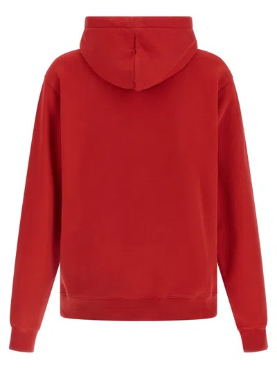 Jacquemus Le Hoodie Gros Grain Sweatshirt In Red