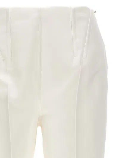 Sportmax White Netto Pants In White