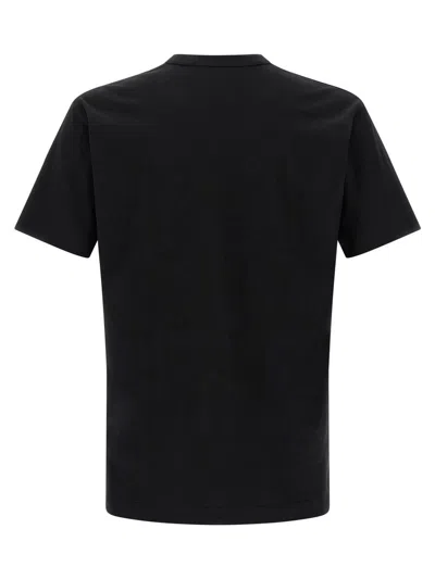 Comme Des Garçons Play Heart Of Gold T-shirt In Black