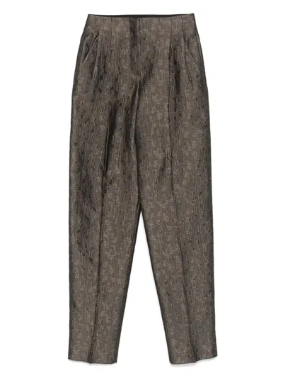 Giorgio Armani Trouser In Brown