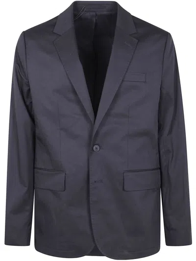 Michael Kors Tech Blazer Buttoned Cuffs In Black