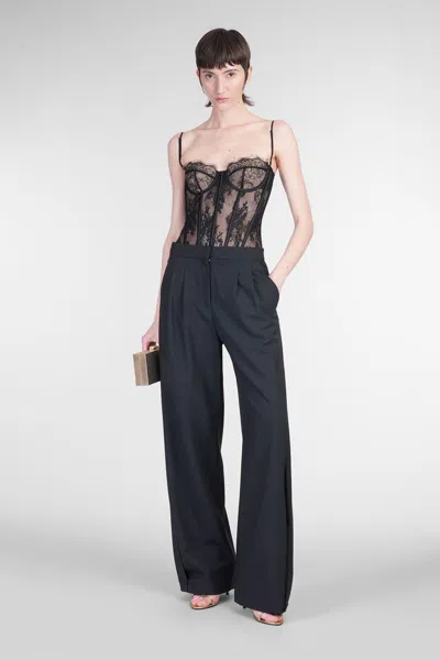 Retroféte Gisela Body In Black Nylon