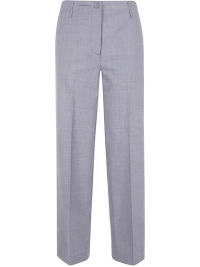 Semicouture "sienna" Trousers Clothing In Gray