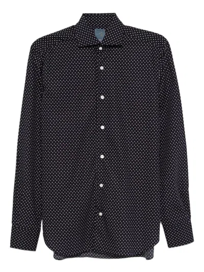 Barba Napoli Barba Shirts In Black