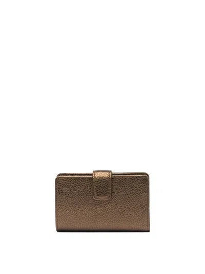 Gianni Chiarini Wallets & Card Holders Bronze In Gold