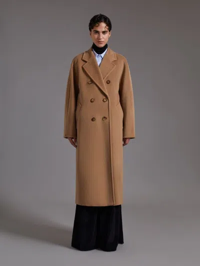 Max Mara Cappotto Icon Madame In Neutral