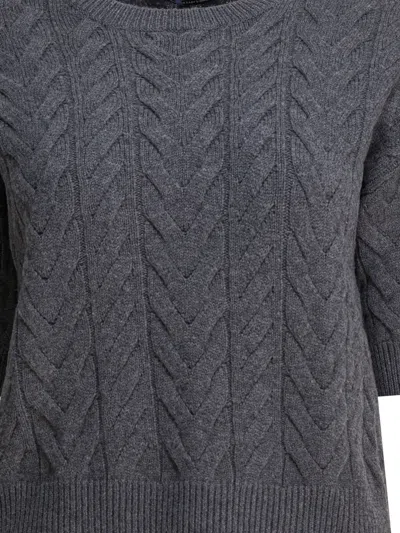 S Max Mara Max Mara S Grey Wool  Knitwear