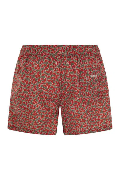 Kiton Men Patterned Beach Boxers