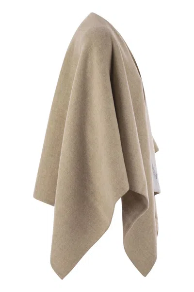 Max Mara Serra - Alpaca And Wool Poncho