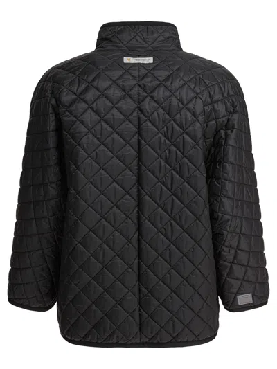 Max Mara The Cube Black Silk Jacket