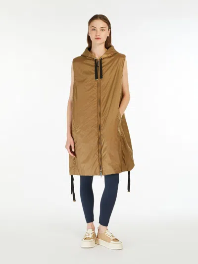 Max Mara The Cube Greengi - Drip-proof Canvas Waistcoat