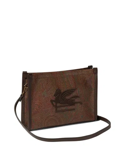 Etro Pochette "arnica" With Pegaso
