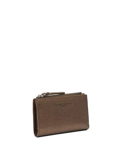 Gianni Chiarini Wallets & Card Holders Bronze In Brown