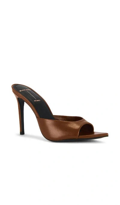 Black Suede Studio Brea Mule