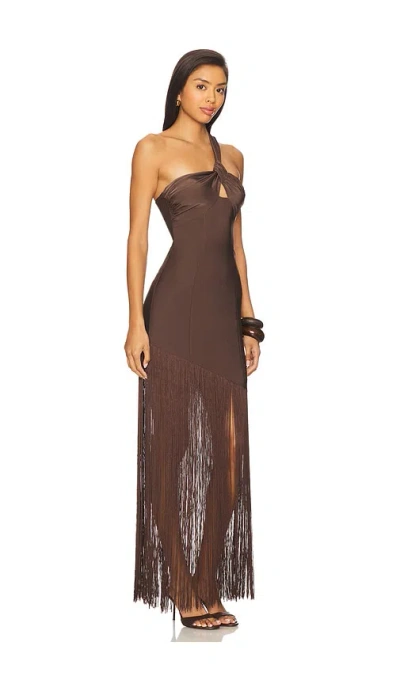 House Of Harlow 1960 X Revolve Perlita Maxi Dress In Brown
